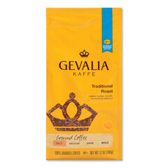 Gevalia Coffee, Traditional Roast, Ground, 12 oz Bag