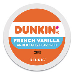 Keurig K-Cup Pods, French Vanilla, 22/Box