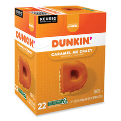 Keurig K-Cup Pods, Caramel Me Crazy, 22/Box