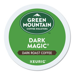 Green Mountain Coffee Dark Magic Extra Bold Coffee K-Cup Pods, 96/Carton