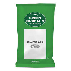 Green Mountain Coffee Breakfast Blend Coffee Fraction Packs, 2.2 oz, 100/Carton
