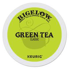 Bigelow Green Tea K-Cup Pack, 24/Box