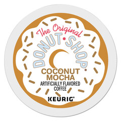 The Original Donut Shop Coconut Mocha K-Cups, 24/Box