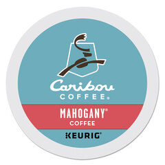 Caribou Coffee Mahogany Coffee K-Cups, 96/Carton
