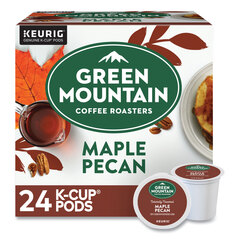 Green Mountain Coffee K-Cup Pods, Maple Pecan, 24/Box