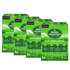 Keurig Flavored Variety Coffee K-Cups, Assorted Flavors, 96/Carton