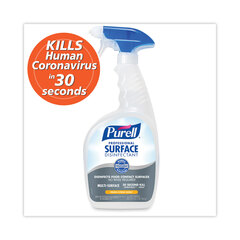 GOJO Professional Surface Disinfectant, Fresh Citrus, 32 oz Spray Bottle, 6/Carton