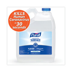 GOJO Healthcare Surface Disinfectant, Fragrance Free, 128 oz Bottle, 4/Carton