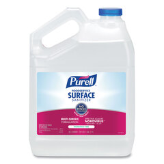 GOJO Foodservice Surface Sanitizer, Fragrance Free, 1 gal Bottle, 4/Carton