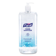 GOJO Advanced Refreshing Gel Hand Sanitizer, Clean Scent, 1.5 L Pump Bottle