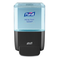 GOJO ES4 Soap Push-Style Dispenser, 1,200 mL, 4.88 x 8.8 x 11.38, Graphite