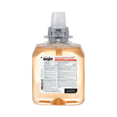 GOJO FMX-12 Foam Hand Wash, FMX-12 Dispenser, Fresh Fruit, 1,250 mL Pump, 1/Each