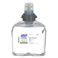 GOJO Green Certified TFX Refill Advanced Foam Hand Sanitizer, 1,200 mL, Fragrance-Free, 2/Carton
