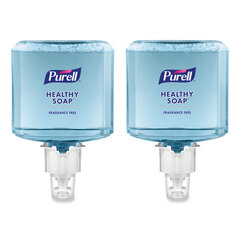 GOJO HEALTHY SOAP Gentle and Free Foam, For ES6 Dispensers, Fragrance-Free, 1,200 mL, 2/Carton