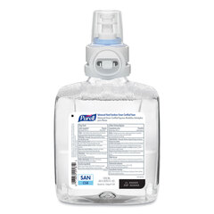 GOJO Advanced Hand Sanitizer Green Certified Foam Refill, For CS8 Dispensers, 1,200 mL, Fragrance-Free, 2/Carton
