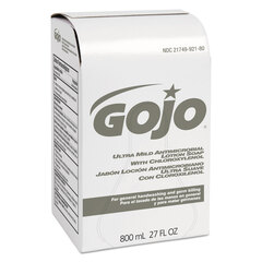 GOJO Ultra Mild Lotion Soap with Chloroxylenol Refill, Floral Balsam, 800 mL