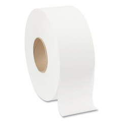 Georgia Pacific Jumbo Jr. Bathroom Tissue Roll, Septic Safe, 2-Ply, White, 1000 ft, 8 Rolls/Carton
