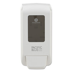 Georgia Pacific Pacific Blue Ultra Soap/Sanitizer Dispenser, 1,200 mL, White