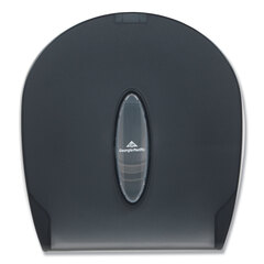 Georgia Pacific Jumbo Jr. Bathroom Tissue Dispenser, Single Roll, 10.6 x 5.4 x 11.3, Translucent Smoke
