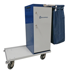 GPS3645 - Geerpres - Escort® Powder Coated Housekeeping Cart