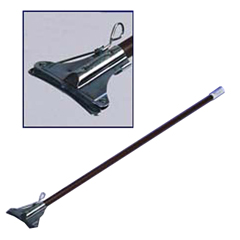 GPS4060 - Geerpres - Featherweight™ Vinyl Covered Aluminum Mop Handles w/Electroplated Holder