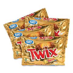 Mars, Inc. Cookie Bars, Fun Size, 10.83 oz Bag, 4 Bags/Box, Ships in 1-3 Business Days