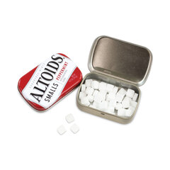 Altoids Smalls Sugar Free Mints, Peppermint, 0.37 oz, 9 Tins/Pack, Ships in 1-3 Business Days