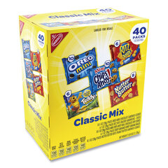 Nabisco Cookie and Cracker Classic Mix, Assorted Flavors, 1 oz Pack, 40 Packs/Box, Ships in 1-3 Business Days