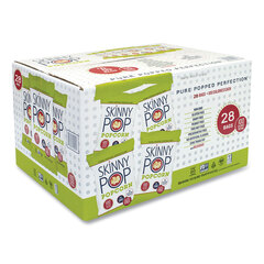 Skinnypop Popcorn, Original, 0.65 oz Bag, 24/Carton, Ships in 1-3 Business Days