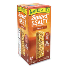 General Mills Granola Bars, Sweet and Salty Peanut, 1.2 oz Pouch, 48/Box, Ships in 1-3 Business Days
