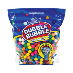 Tootsie Roll Original Gum Balls, 3.3 lb Bag, Assorted Flavors, Delivered in 1-4 Business Days