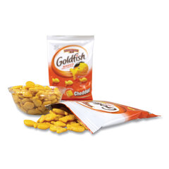 Pepperidge Farm Goldfish Crackers, Cheddar, 1.5 oz Bag, 30 Bags/Box, Ships in 1-3 Business Days