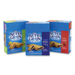 Kellogg's Nutri-Grain Soft Baked Breakfast Bars, Assorted, 1.3 oz Bar, 48/Carton, Ships in 1-3 Business Days