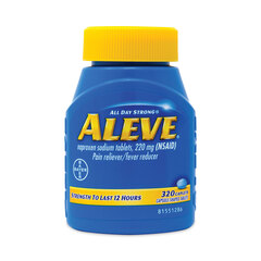 Bayer Pain Reliever Tablets 220 mg, 320/Bottle, Ships in 1-3 Business Days