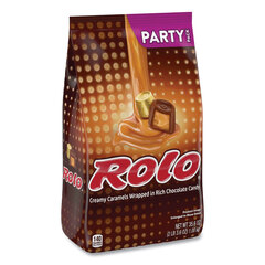 The Hershey Company Party Pack Creamy Caramels Wrapped in Rich Chocolate Candy, 35.6 oz Bag, Ships in 1-3 Business Days