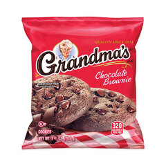 Frito-Lay Big Chocolate Brownie, 2.5 oz Packet, 2 Brownies/Pack, 60 Packs/Carton, Ships in 1-3 Business Days