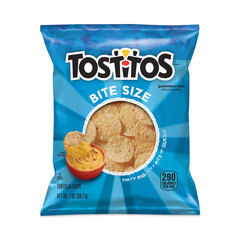Frito-Lay Bite Size Tortilla Chips, 2 oz Bag, 64 Bags/Carton, Ships in 1-3 Business Days