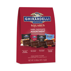Ghirardelli Squares Premium Dark Chocolate Assortment, 14.86 oz Bag, Ships in 1-3 Business Days