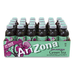 Arizona Green Tea with Ginseng and Honey, 16 oz Bottles, 24/Carton, Ships in 1-3 Business Days