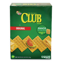 Kellogg's Original Club Crackers Snack Stacks, 50 oz Box, Ships in 1-3 Business Days