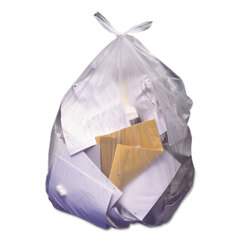 Heritage Bag High-Density Waste Can Liners, 60 gal, 22 microns, 38