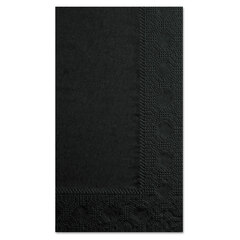 Hoffmaster Dinner Napkins, 2-Ply, 15 x 17, Black, 1000/Carton