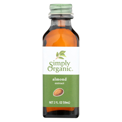 HGR0186015 - Simply Organic - Almond Extract - Organic - 2 oz.