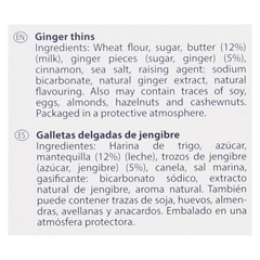 HGR0197103 - Jules Destrooper - Cookies - Ginger Thins - Case of 12 - 3.35 oz.