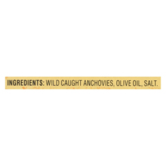 HGR0798587 - Reese - Anchovies - Flat Fillets - in Pure Olive Oil - 2 oz. - Case of 10