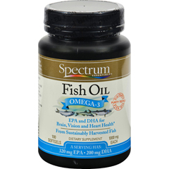 HGR0106724 - Spectrum Essentials - Fish Oil Omega-3 - 1000 mg - 100 Softgels