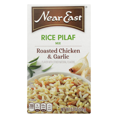 HGR0114868 - Near East - Rice Pilaf Mix - Chicken and Garlic - Case of 12 - 6.3 oz.