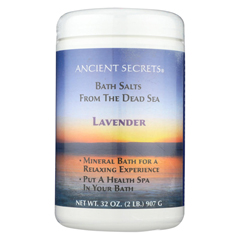 HGR0117994 - Ancient Secrets - Aromatherapy Dead Sea Mineral Baths Lavender - 2 lbs