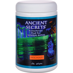 HGR0118018 - Ancient Secrets - Aromatherapy Dead Sea Mineral Baths Patchouli - 2 lbs