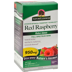 HGR0124123 - Nature's Answer - Red Raspberry Leaf - 90 Capsules